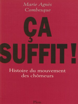 cover image of Ça suffit !